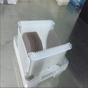 공장 제조 4인치 석영 유리 웨이퍼 BF33 표준 세미 노치 절단 가공용 - Product Image 6