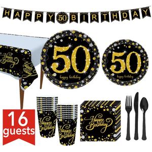 <span class=keywords><strong>Vaisselle</strong></span> <span class=keywords><strong>jetable</strong></span> en papier or noir 30 décor d'<span class=keywords><strong>anniversaire</strong></span> 30e décoration de fête d'<span class=keywords><strong>anniversaire</strong></span> <span class=keywords><strong>vaisselle</strong></span> de fête <span class=keywords><strong>jetable</strong></span> <span class=keywords><strong>adulte</strong></span> - Product Image 5