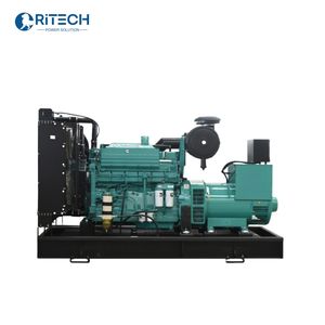 เครื่องกำเนิดไฟฟ้าดีเซลแบบเงียบ Ritech 650kva 520kw โครงเปิด 3 เฟส 4 สาย สตาร์ทไฟฟ้า ระบบระบายความร้อนด้วยน้ำ 1800 รอบต่อนาที สำหรับใช้ในบ้าน - Product Image 1