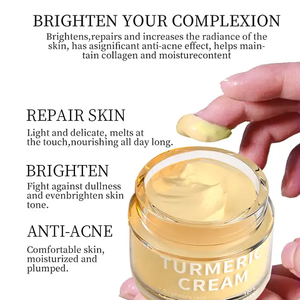 <span class=keywords><strong>Crème</strong></span> hydratante Anti-rides anti-âge pour femmes Lotion pour le <span class=keywords><strong>visage</strong></span> Beauté Vitamine C Curcuma Collagène Fabriqué Experts en soins de la peau - Product Image 3