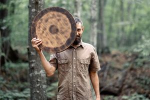 Instrumento <span class=keywords><strong>de</strong></span> meditación Herramienta <span class=keywords><strong>de</strong></span> curación <span class=keywords><strong>de</strong></span> sonido "Disco <span class=keywords><strong>de</strong></span> caída <span class=keywords><strong>de</strong></span> agua" 60 segundos Sonido <span class=keywords><strong>de</strong></span> agua relajante Similar a Rainstick o Ocean Drum - Product Image 4