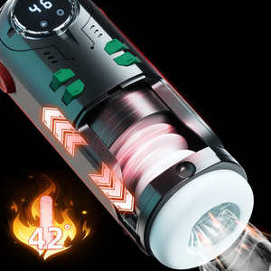Masturbador Masculino Automático, Copa Telescópica con Succión y Calor, Máquina de Vibración y Empuje, Juguete Sexual - Product Image 4