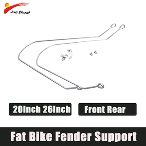 Juego de soporte para guardabarros de bicicleta gorda, alas de Bicicleta eléctrica de aleación de aluminio, pieza de Bicicleta de nieve, 20x4,0, 26x4,0 pulgadas, Accesorios para Bicicleta - Product Image 3