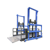Plateforme de levage mobile pour le chargement et le déchargement de camions, élévateur électro-hydraulique, palan de levage de conteneurs, modèle en acier au carbone