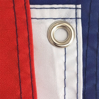 Drapeau personnalisé en polyester 3x5 pieds avec impression numérique, imperméable et durable, couleurs personnalisées pour les événements en plein air et la promotion des entreprises