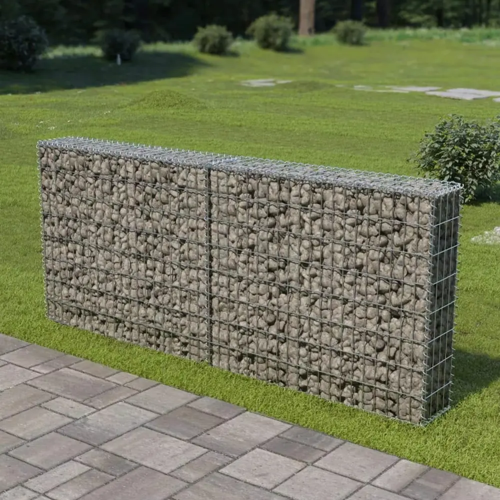 High quality Galfan welded gabion retaining walls 200x100x50 stone gabion garden fence