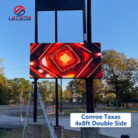 Módulos de Pantalla LED Programables a Prueba de Agua Lecede, Pantalla LED P10 a Todo Color, Inalámbrica, para Publicidad Exterior
