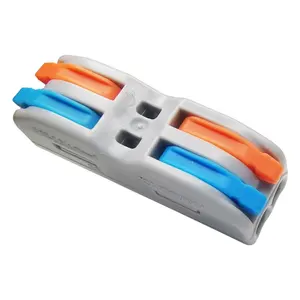 Wholesales universal Electrical Wiring Household Wire Connectors Fast mini Connection SPL-2 cable splice terminal block