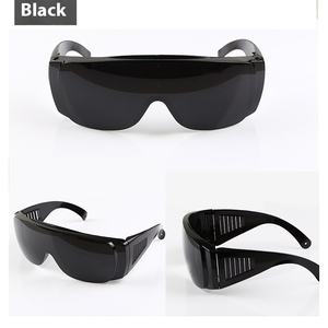 نظارات واقية صناعية حديثة بشعار مخصص ، نظارات Z87 ذات إطار شفاف للعمل ، عدسات ملونة ، نظارات سلامة بموجات الحرارة - Product Image 6