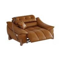 Canapé électrique inclinable en cuir moderne, coussin confortable, appui-tête électrique, port USB, pour salon de luxe, meubles de maison