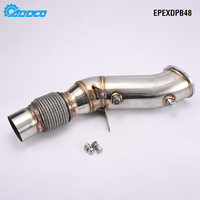 ADDCO - EPMAN Performance B48 Section de tuyau flexible de descente d'échappement (International) pour BMW 320i 330i 420i 430i 730i EPEXDPB48