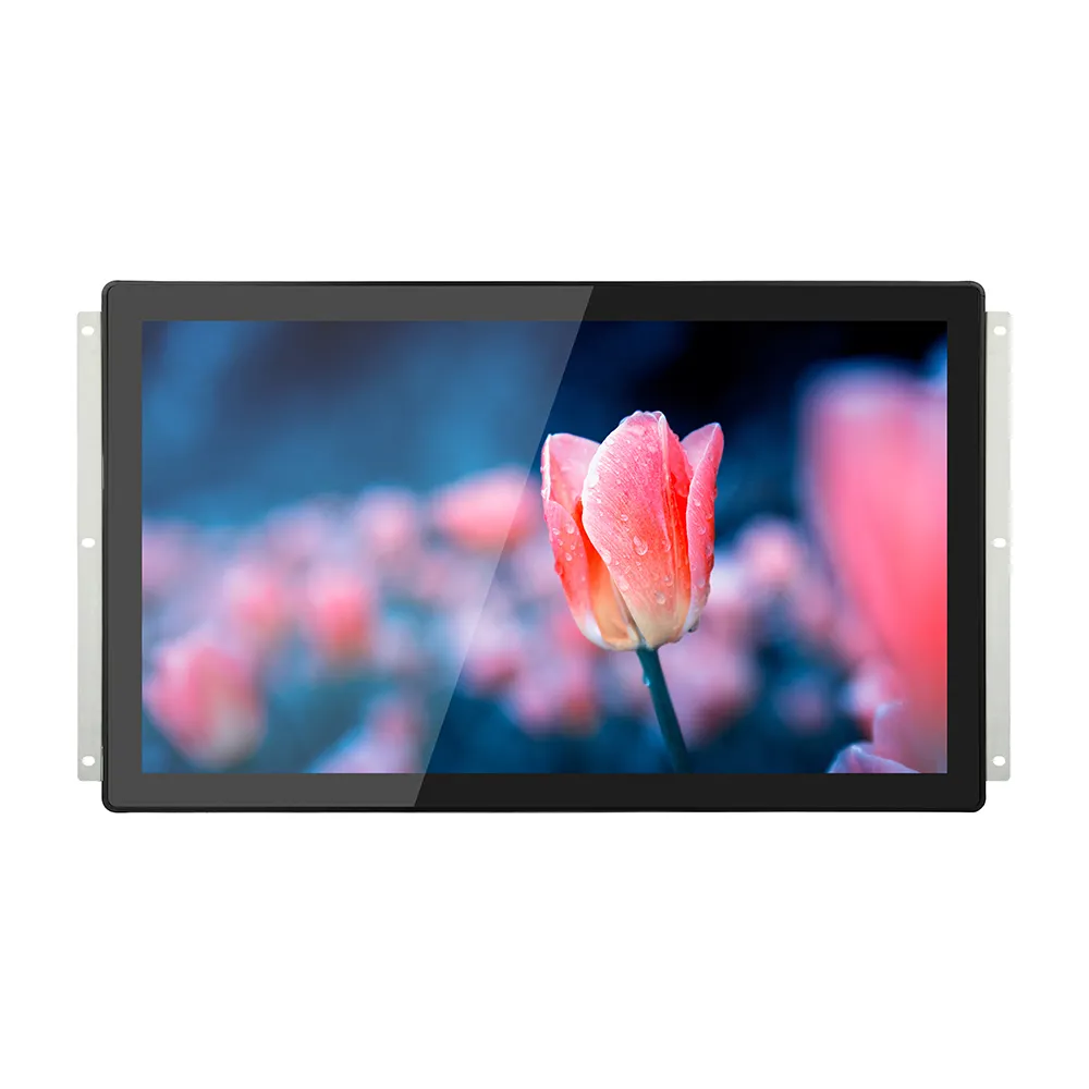 Precio barato ordenador industrial integrado de 21,5 pulgadas HMI marco abierto pantalla táctil capacitiva Android Tablet PC para negocios