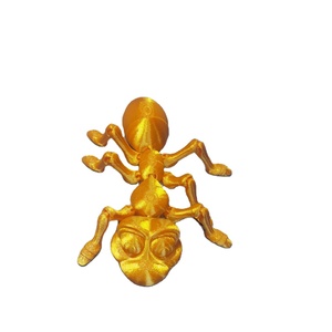 Jouet en plastique imprimé en 3D personnalisable, modèle miniature exquis, ornements d'animaux (fourmis, grenouilles, crabes ermites), cadeaux pour enfants - Product Image 4