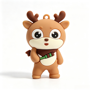 Portachiavi in PVC Gommato Personalizzato con Design del LOGO, 2D 3D, Morbido, con Personaggi <span class=keywords><strong>Anime</strong></span> Carini per Decorazione, Produzione Cinese - Product Image 3
