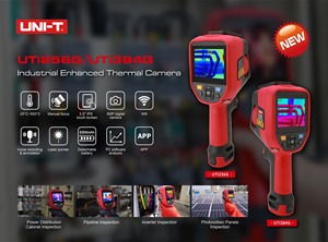Nouvelle caméra thermique portable UTi256G à écran tactile réglable 256*192 IR -20~550°C avec communication USB UTI256G Therm - Product Image 6