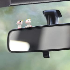 Set de Accesorios para el Tablero del Auto con Diseño de Vaca, 5 Piezas, Decoración para el Auto y el Hogar, Mini Accesorios de Vaca, Regalo para Mujeres - Product Image 6