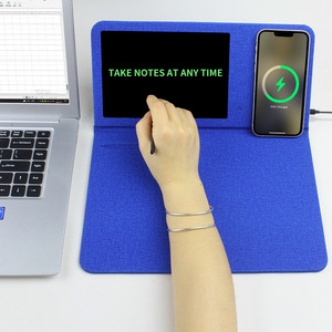 Fast Charging <strong>Mouse</strong> Pad 15W <strong>Wireless</strong> Multi-Function Folding <strong>Mouse</strong> Pad LCD Writing <strong>Tablet</strong> Stock with PU <strong>Surface</strong> Cloth - Product Image 3