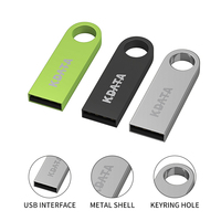 Clé USB promotionnelle KDATA en métal, mini clé USB 3.0/2.0, disque mémoire 64 Go/128 Go