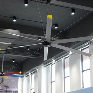 Julai Trung Quốc 4M tiếng ồn thấp 13ft gió lớn Lưu lượng không khí nhà để xe Vent khổng lồ công nghiệp hvls lớn quạt trần giá - Product Image 2