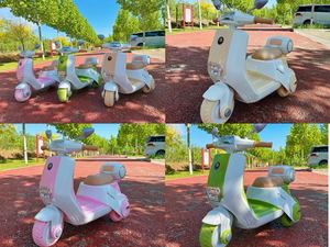 Moto Elettrica Rosa 6V Ricaricabile per Bambini, Giocattolo Auto Elettrica per Bambine/Bambini, Motocicletta Elettrica Cavalcabile - Product Image 4
