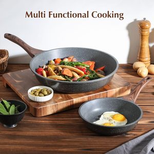 Sartén Moderna de Acero Inoxidable de la Mejor Calidad, Sartén <span class=keywords><strong>para</strong></span> Tortillas, Sartén Saludable <span class=keywords><strong>para</strong></span> Cocinar, Apta <span class=keywords><strong>para</strong></span> <span class=keywords><strong>Gas</strong></span> e Inducción - Product Image 6