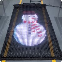 2025 nouvelle technologie affichage de Drone volant de signalisation numérique extérieure avec rideau de tapis magique illuminé par LED pour les événements