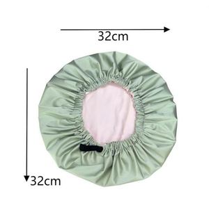 Gorro de Ducha Impermeable de Doble Capa de EVA, Ajustable y Reutilizable, para Cabello Largo, Trenzas y Rastas, Cómodo, Ideal para Regalo o Promoción - Product Image 2