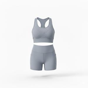 Conjunto Deportivo al por Mayor para Mujer con Banda Elástica Ancha, 13 Costuras y Capa Transpirable <span class=keywords><strong>de</strong></span> Confort Diario para Alto Impacto - Product Image 2