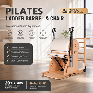 Nouvel Arrivage Équipement de Yoga Multifonctionnel de Haute Qualité Chaise et Baril d'escalade 2 en 1 en Bois d'Érable MC-46 Bois d'Érable de Haute Qualité - Product Image 2