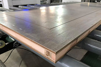 Nouvelle machine de découpe de bois CNC robuste |   Structure entièrement soudée en acier |   Contrôle PLC |   Moteur de 43 kW |   Pompe |   45 portes/minute