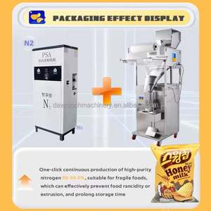 Machine d'emballage verticale entièrement automatique avec injection d'azote pour chips de banane, chips de pomme de terre et chips de plantain - Product Image 4