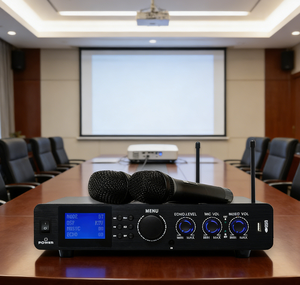 K400 Conecta tu Smart TV a esta aplicación de karaoke y transmite directamente a este amplificador de karaoke de 2x250W con micrófonos inalámbricos UHF antirronquidos <span class=keywords><strong>para</strong></span> el hogar - Product Image 2