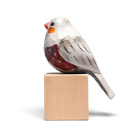 Animal en bois sculpté à la main