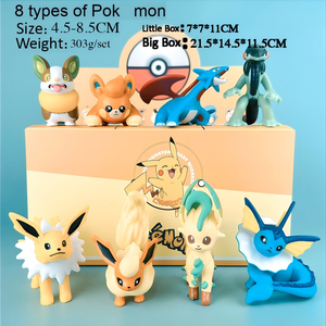 Prêt à expédier : Jouet boîte mystère Monstre de dessin animé, Mini figurine anime personnalisée pour décoration de gâteau, cadeau d'<span class=keywords><strong>anniversaire</strong></span> et décoration de fête pour enfants - Product Image 6