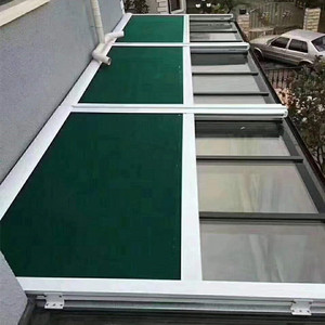 Auvent de toit de maison Auvent de lucarne rétractable Auvent en aluminium Verre électrique Pergola en aluminium Tailles personnalisées Offre Spéciale l'extérieur - Product Image 2