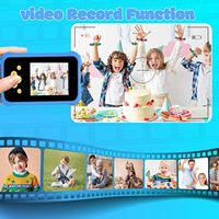Juguetes de Teléfono Inteligente para Niños, Pantalla Táctil HD, Cámara Dual, Teléfono Celular para Niños, Regalos de Cumpleaños, Unicornio, Teléfono de Juguete para Niños Pequeños