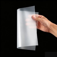 Plaques en plastique souple de haute qualité en PP, PET, PVC givré pour la production de couvertures de livres