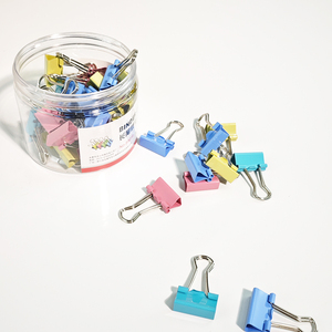 オフィス用カスタムブラック金属バインダークリップ - Product Image 5