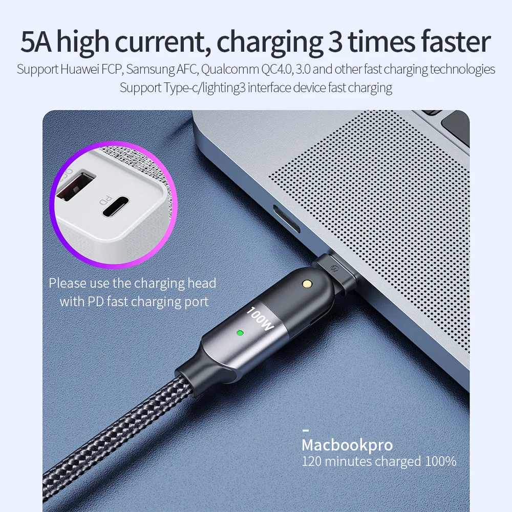USB Type C to USB-C Cable Charge Quick Charging Data Fast Charger For Samsung AU