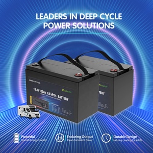 Batterie lithium-ion la plus vendue 100Ah 50Ah 100Ah 200Ah 300Ah 400Ah 12V Batterie au phosphate de fer et de lithium à décharge profonde LFP12300 12v L - Product Image 3