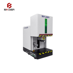 Bảo vệ kèm theo an toàn bảo vệ màu xanh lá cây 20W 50W 100W jpt kim loại đồ trang sức vàng sợi <span class=keywords><strong>Laser</strong></span> sâu Khắc Máy cắt - Product Image 3