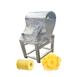 Otomatik ananas soyucu Corer dilimleme makinesi ananas parçaları kesme makinesi - Product Image 5