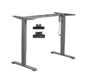 Single Motor Electronic Lifting Table Height Adjustable Sit to Stand Desk Mechanism Metal Base Ergonomic Office Standing Desks