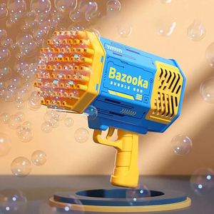 Pistolet à <span class=keywords><strong>bulles</strong></span> pour enfants <span class=keywords><strong>Machine</strong></span> 69 trous Pistolet souffleur de <span class=keywords><strong>bulles</strong></span> Pistolet à <span class=keywords><strong>bulles</strong></span> géant coloré pour fête mariage Camping Voyage - Product Image 3