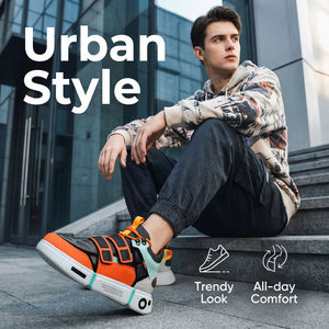 Zapatillas deportivas versátiles y a la moda para hombre y mujer, con costuras y contraste de colores modernos. - Product Image 3