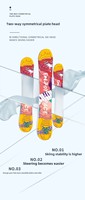 Planche à neige tout-terrain personnalisée 2025 pour débutants et professionnels - Écologique, durable, toutes saisons