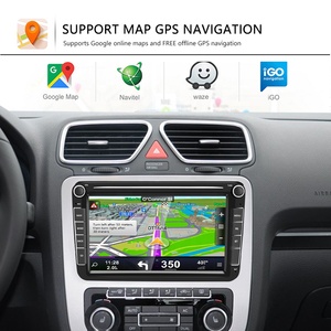 Reakosoudn 2DIN 8 ''đài phát thanh xe Android cho VW/Volkswagen/Golf/Polo/Passat/B7/B6/ghế/Leon/Skoda GPS Stereo đa phương tiện Máy nghe nhạc - Product Image 2