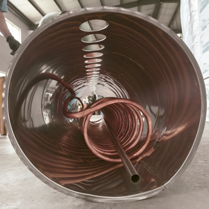 Bobine de cuivre préchauffée compacte de haute qualité 100l sans pression <span class=keywords><strong>chauffe</strong></span>-<span class=keywords><strong>eau</strong></span> <span class=keywords><strong>solaire</strong></span> avec bobine pour ménage ou commercial - Product Image 2