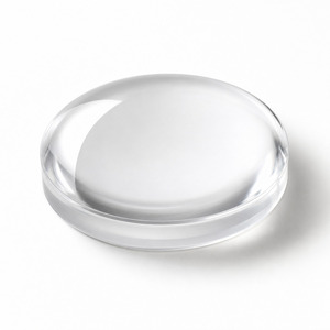 Maquette de lentille transparente imprimée en 3D avec moule en silicone, échantillon dupliqué pour approbation - Product Image 1
