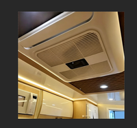 Climatiseur de toit pour camion 12V 24V 48V, climatiseur de stationnement pour camping-car et bateau, système de climatisation de voiture à vitesse variable